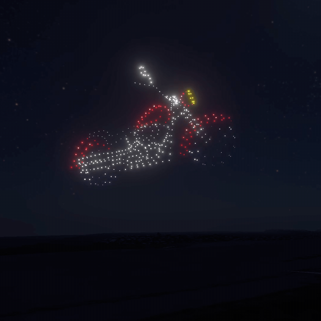 Drone Show Renderings