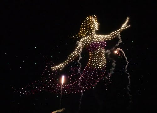 An image from the BCI Celebration show featuring a mermaid.