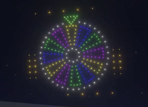 An image from the Ho-Chunk Gaming show featuring a spinning wheel.