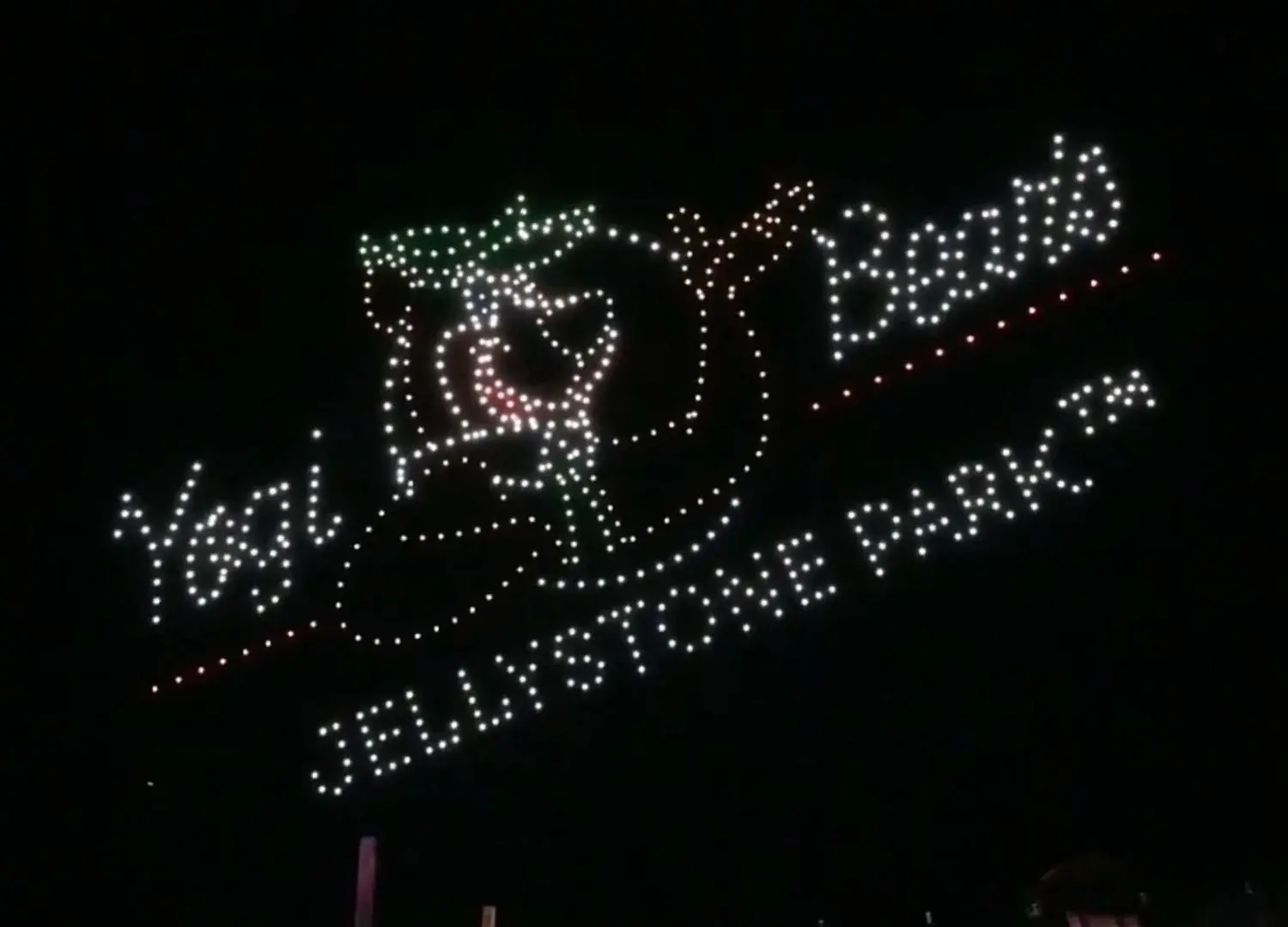 An image from the 2025 BCI Grand Opening show featuring the logo for Yogi Bear's Jellystone Park.