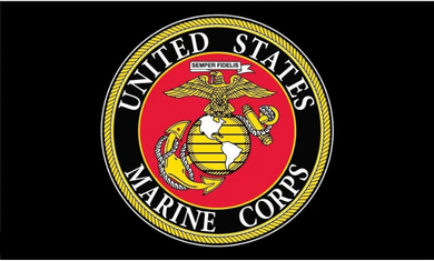 An image of the Marine insignia which served as the model for the insignia in the show.