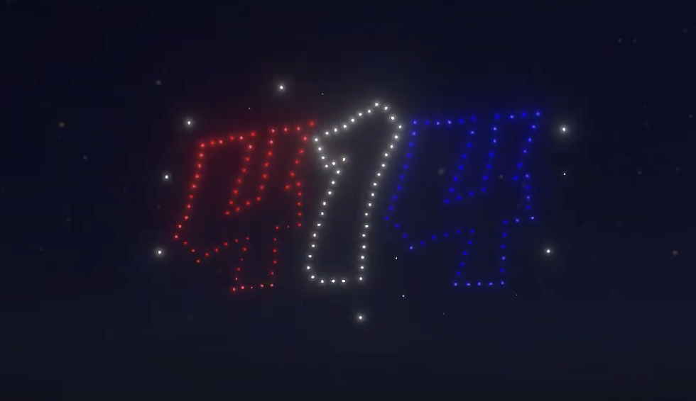 An image from the Milwaukee 4th of July NLDS show featuring a "414." An image from the Milwaukee 4th of July NLDS show featuring a "414."