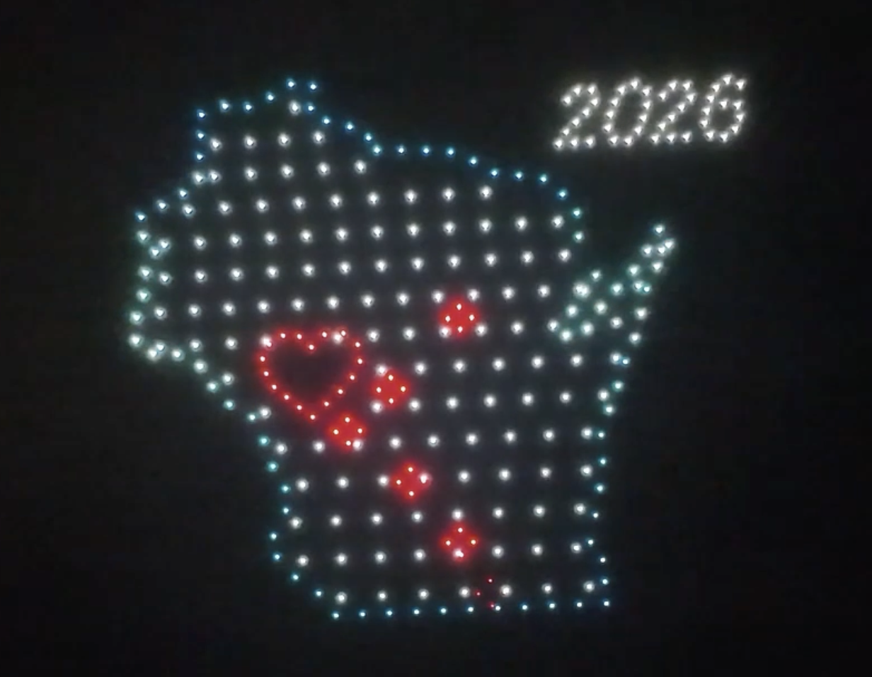 An image from the Ho-Chunk Gaming show featuring a map of sister Ho-Chunk Casino locations.